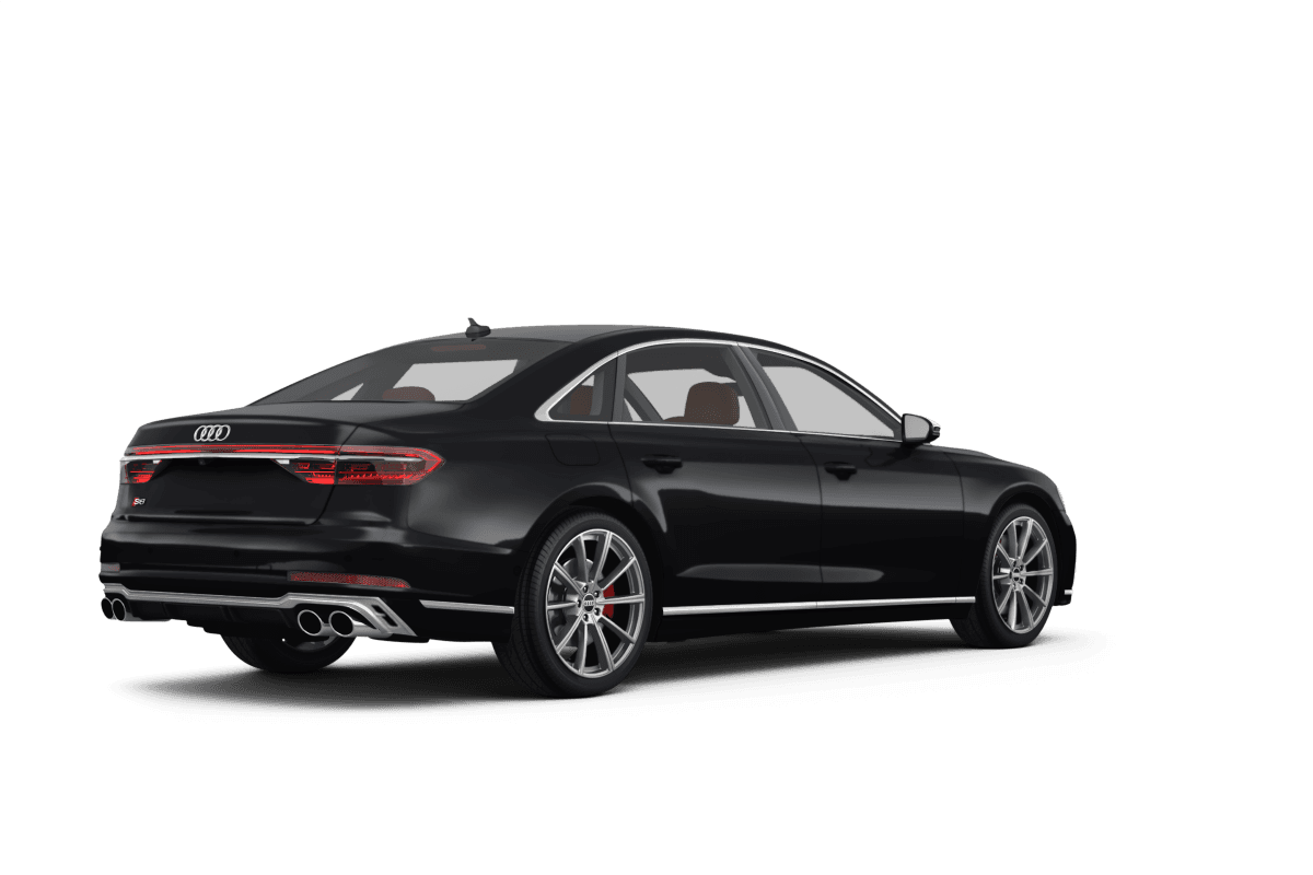 Audi S8  - Back view Audi S8  - Back view