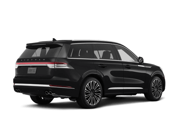 Lincoln Aviator  - Back view Lincoln Aviator  - Back view